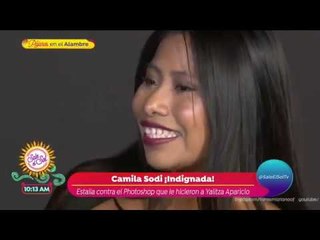 Camila Sodi indignada con revista por alterar imagen de Yalitza | Sale el Sol