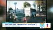 Chofer de transporte público atropella a un motociclista en Puebla | Noticias con Francisco Zea