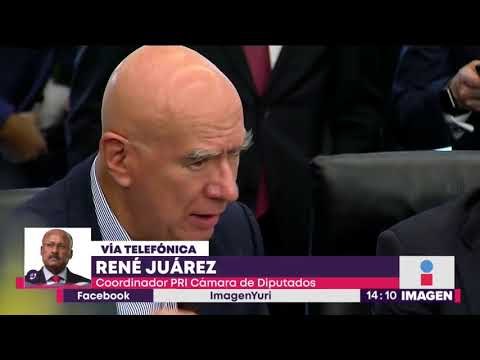 Entrevista René Juárez, coordinador de bancada de diputados del PRI, sobre la Guardia Nacional