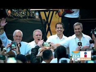 Así se puso el concierto "Venezuela Aid Live" | Noticias con Francisco Zea