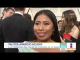 Yalitza Aparicio llegó a los Oscar acompañada por su madre | Noticias con Francisco Zea