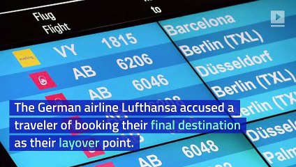 Airline Sues Passenger for Skipping Flight
