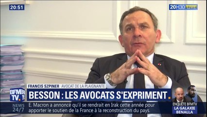 Luc Besson accusé de viol: Sand Van Roy "ne lâchera pas l'affaire", assure son avocat