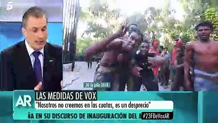 Javier Ortega Smith, secretario general de Vox: “España no puede sufrir una invasión migratoria”