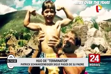 Patrick Schwarzenegger sigue los pasos de su padre en la actuación