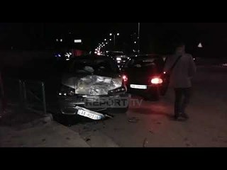 Elbasan/ Përplasen tre automjete, drejtuesit e lënduar transportohen drejt spitalit