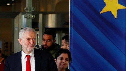 Corbyn abre la puerta a un segundo referéndum sobre el Brexit
