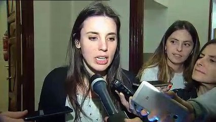 Irene Montero pide a Pablo Casado que no haga campaña con los derechos de las mujeres