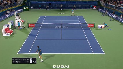 Dubaï - Federer défait Kohlschreiber en 3 sets pour son entrée en lice