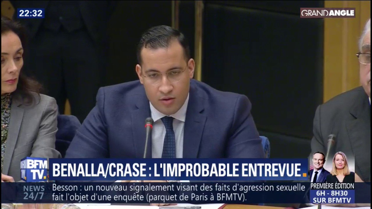 Alexandre Benalla et Vincent Crase: leur improbable entrevue au palais de justice de Paris