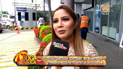 Tufiño decide romper el silencio y habla sobre Fiorella Bruno
