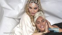 Lady Gaga and Madonna Cuddle With Each Other at Oscars After-Party | Billboard News