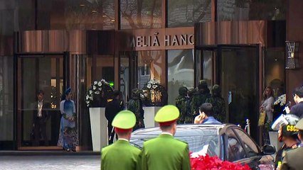 김정은 숙박 예정 '멜리아 호텔', 경계 최고조 / YTN