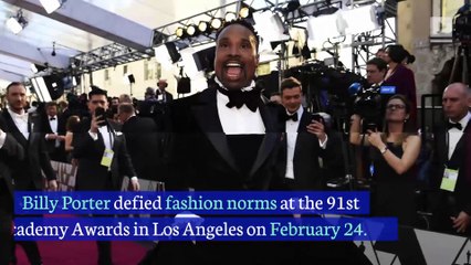 Billy Porter's Outfit Rocks theRed Carpet at 2019 Oscars