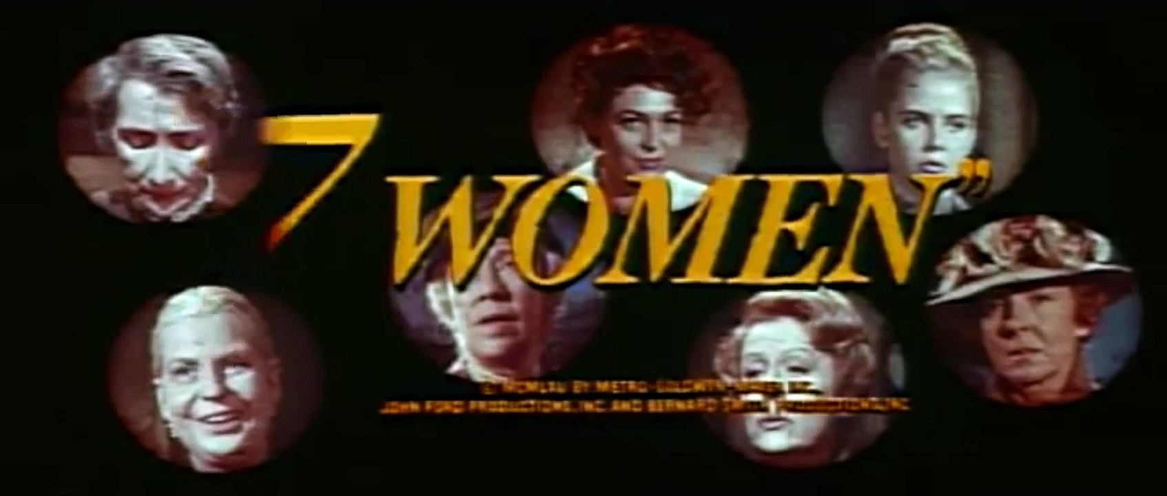 7 Women Movie (1966) - John Ford, Anne Bancroft