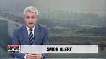 Smog from China triggers fine dust alert