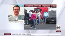 Transportistas piden revisar 'compensacion universal'