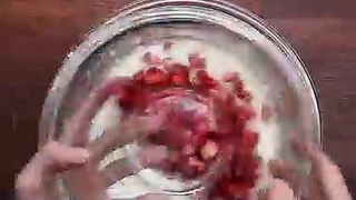 Fried Strawberry Shortcake Pops Via Tasty