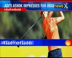 Rio 2016 Olympics:18-year-old golfer Ashok Aditi surprises on day 2