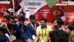 Team India (Badminton) cheering up post bronze medal exploits