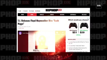 T.I. Releases Floyd Mayweather Diss F__k Ni__a
