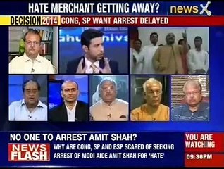 Why Congress, SP and BSP scared of seeking the arrest of Modi aide Amit Shah for 'hate' rant ?