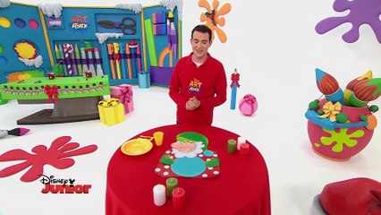 Art Attack - Le set de table de Noël - Disney Junior - VF