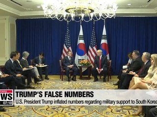U.S. President Trump inflates numbers regarding military support to South Korea: WP