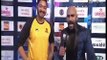 PWL 3 Day 9_ Actor Shreyas Talpade mimics during match Veer Marathas VS Mumbai M