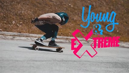 O Skatista Downhill: É perigoso, mas eu adoro isso