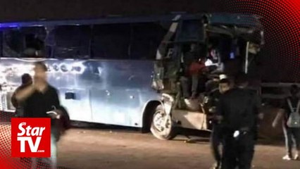 One killed, 16 injured in bus accident at Tuas checkpoint