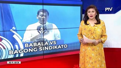 Pres. #Duterte, iniuugnay ang Medellin group sa mga natatagpuang bloke ng cocaine
