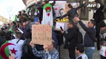 Algérie : manifestation à Paris contre un 5e mandat de Bouteflika