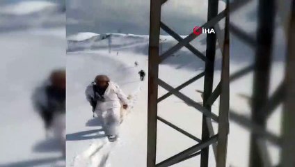 Dicle Elektrik ekipleri sınır güvenliği için iş başında