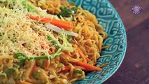 Schezwan Cheese Maggi Recipe - How To Make Vegetable Masala Maggi At Home - Varun