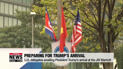 Pompeo arrives in Hanoi ahead of North Korea-U.S. summit,... while President Trump is on his way to Vietnam