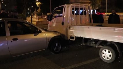 Antalya Kaza Yapan İki Aracın Sürücüsü de Alkollü Çıktı