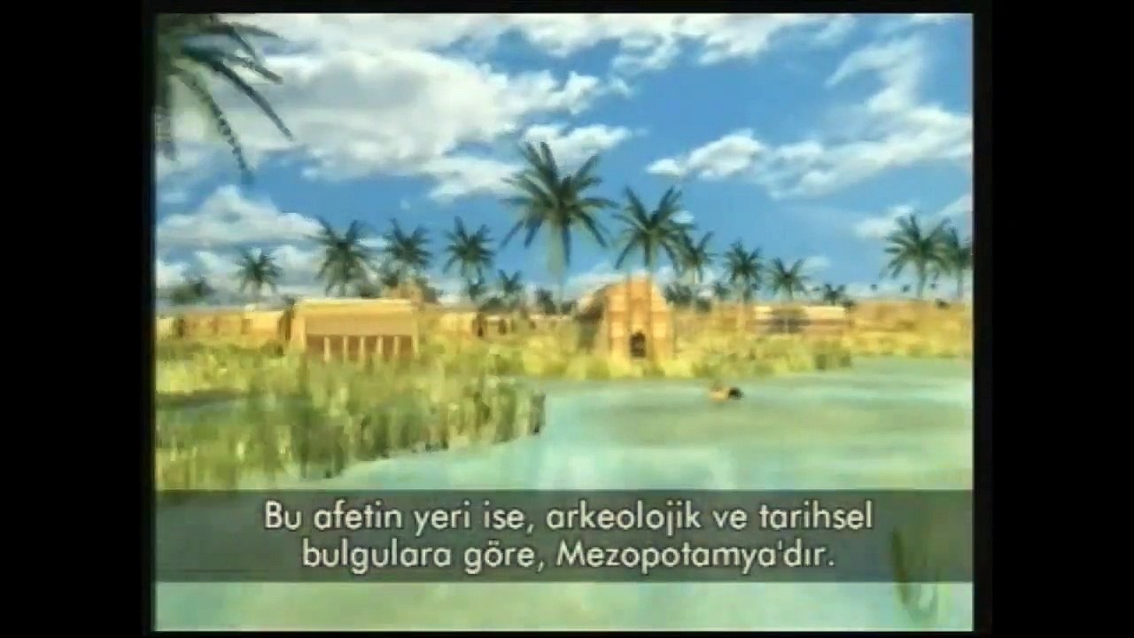 Hz. NUH (a.s.)  VE BÜYÜK TUFAN İLE ALLAHIN ASİ KAVİME GAZABI