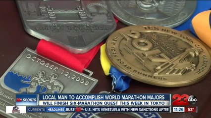 Local man to complete Abbott World Marathons Majors