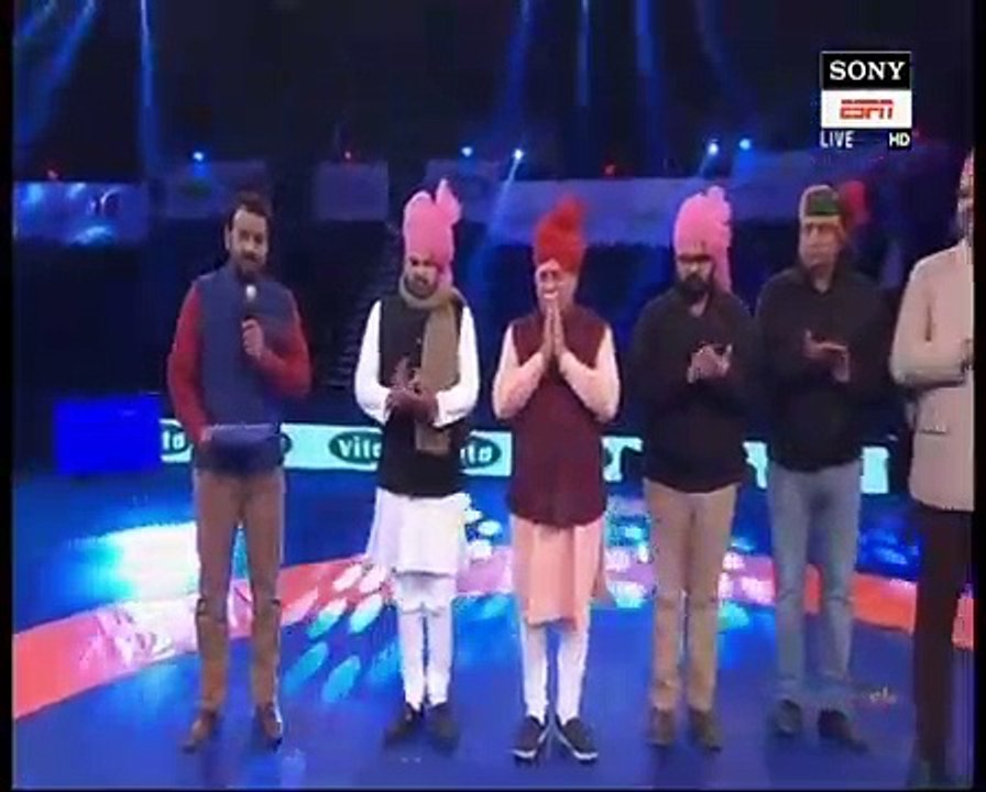 PWL 3 Day 12_ Presentation ceremony of Haryana Hammers of Pro Wrestling League