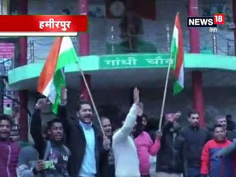 PoK पर हुए एयर स्ट्राइक से खुश हुए लोग, लगाए 'भारत माता की जय' के नारे-People happy with the air strike on PoK people have slogering of Bharat Mata Ki Jai