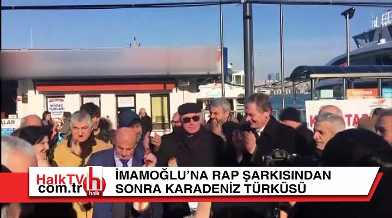 İmamoğlu’na Rap şarkısından  sonra Karadeniz Türküsü