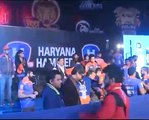 PWL 3 Day 12_ Visuals of Haryana Hammers after the victory against Mumbai Maharastra