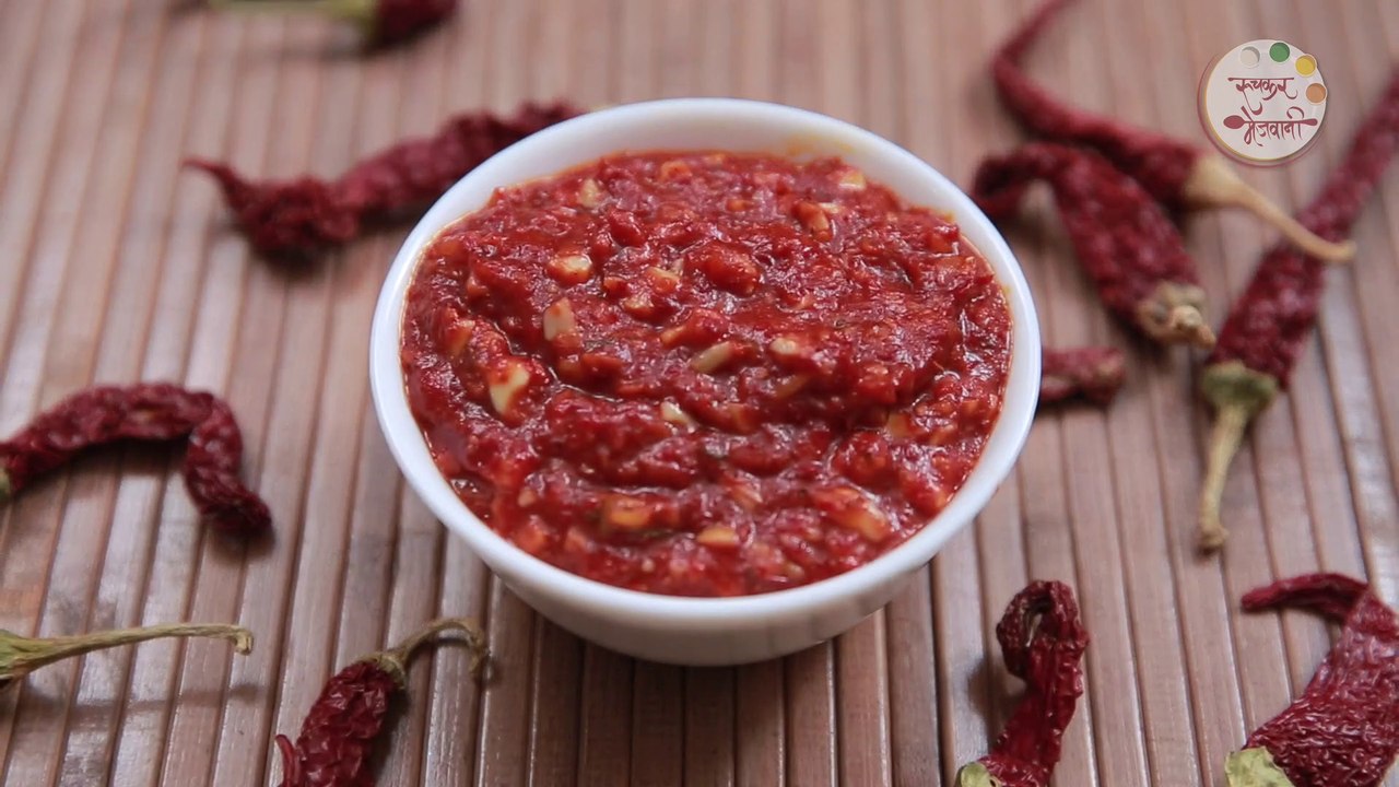 Schezwan Sauce Recipe In Marathi | Homemade Schezwan Sauce | Indo-Chinese Sauce | Sonali