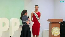 DOT honors Catriona Gray's efforts to promote tourism