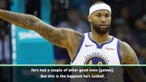 Warriors hail DeMarcus Cousins performance
