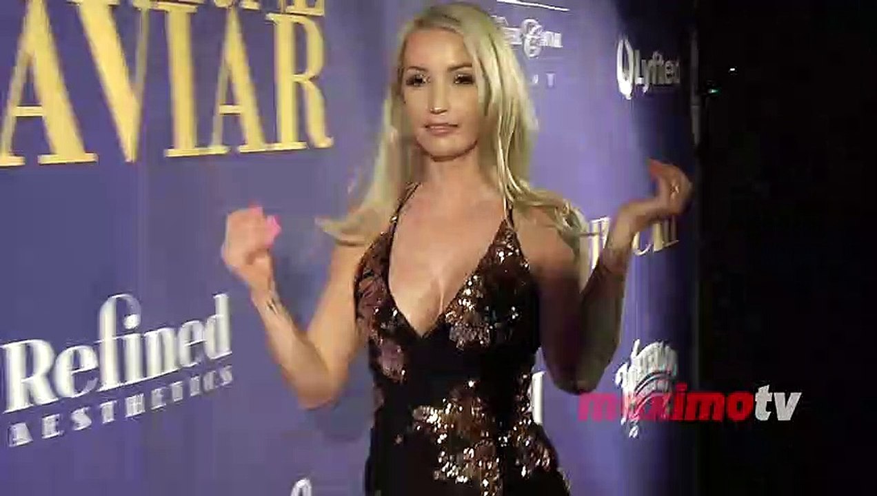 Jessica Bertrand 2019 Golden Soiree Pre-Oscar Party Red Carpet