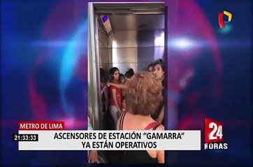 Metro de Lima: ascensores de estación Gamarra ya están operativos