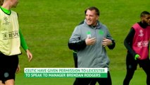 Celtic boss Rodgers in talks with Leicester