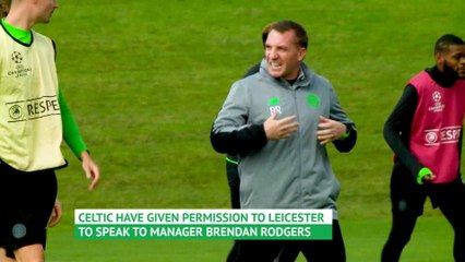 Celtic boss Rodgers in talks with Leicester